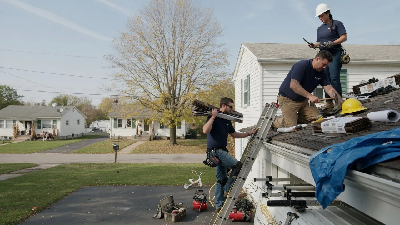 Local Roofing Contractors in Noble, IL near me
